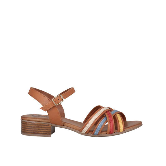 Cabello Malena Tan Sandal