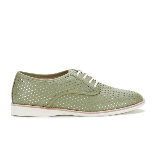 Derby Punch Overlay Olive/Silver